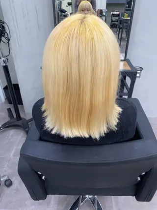 ミディアム カラー Cecil hair所属・yui/パーマ/ メンズカットのヘアスタイル