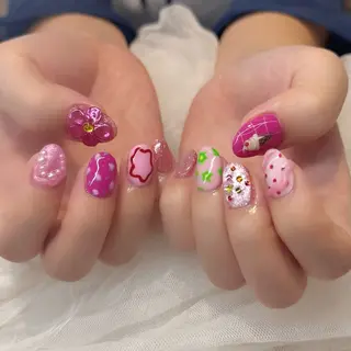 ネイル 新井 ひなののネイルデザイン