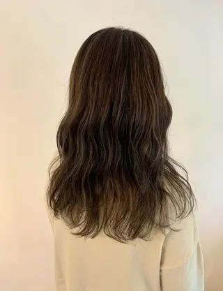 ロング カラー UNU【ユヌ】所属・＊UNU＊ RICOのヘアスタイル