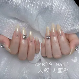 ロング Ame29NailOsaka所属・AME29 Nail ネイルサロンのネイルデザイン