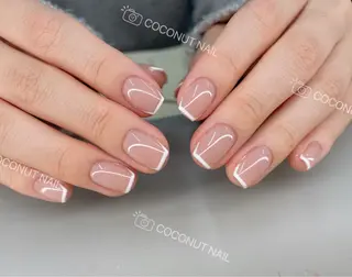 ネイル 神田 ココナッツのネイルデザイン