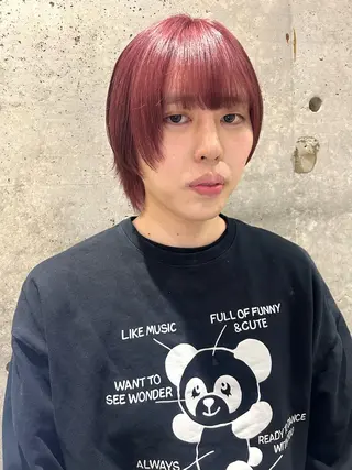 ショート カラー メンズ メンズ多数⚡ブリーチ 特化💚Acchonのヘアスタイル