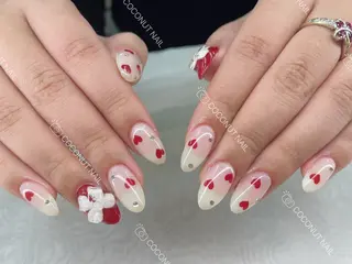 ネイル 神田 ココナッツのネイルデザイン