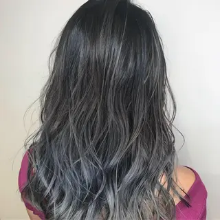 ミディアム カラー AMI Hair  supply所属・髪質改善カラー 韓国風レイヤーのヘアスタイル