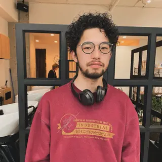 ショート パーマ メンズ 堀江将太朗/恵比寿/ メンズカットのヘアスタイル