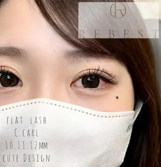 マツエク・マツパ yuuka REBEST心斎橋のマツエク・マツパデザイン