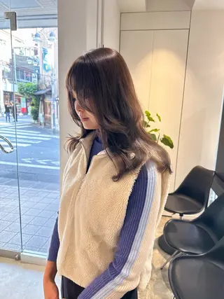 ロング カラー 池袋/透明感カラー 🎀Yuri🎀のヘアスタイル