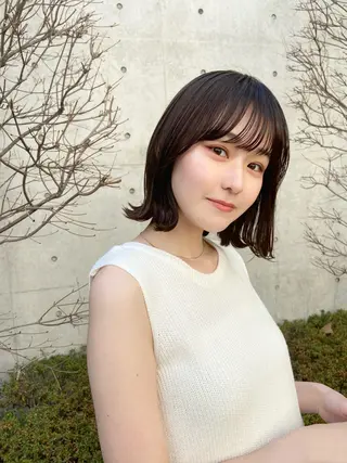 ミディアム カラー ☘️ブリーチ/ハイト ーン/レイヤー/のヘアスタイル