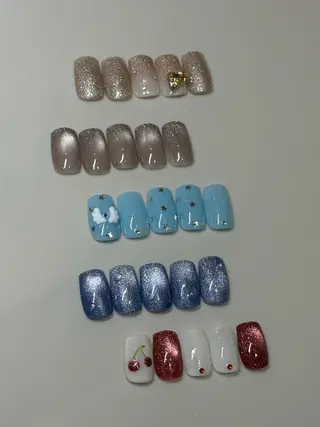 ネイル mikoto 🎀 韓国ネイルのネイルデザイン