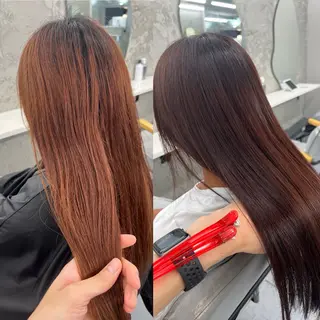 ロング 亀田 泰生のヘアスタイル