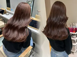 カラー ayaka🫧 梅田ダブルカラーのヘアスタイル