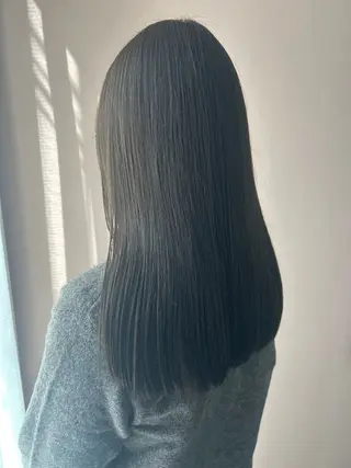 ロング カラー hub hair レイヤー/透明感のヘアスタイル