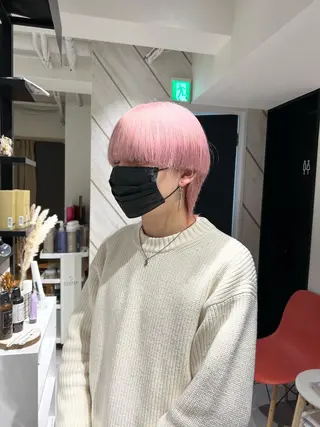 ロング デザイン🥇複雑履歴 ハイトーン特化のヘアスタイル