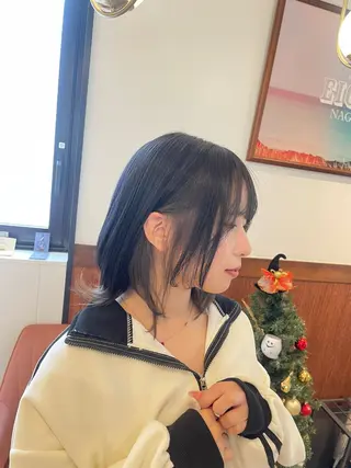 ミディアム カラー 朱宮 雄大のヘアスタイル