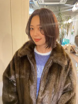 ミディアム ニュアンスヘア /透明感🪽AYAのヘアスタイル