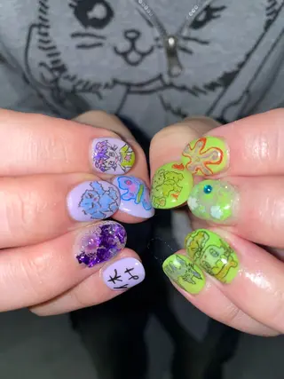 ネイル hair&nail ☯️アイリ☯️のネイルデザイン