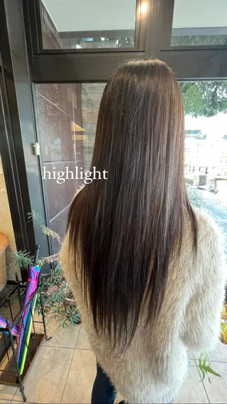 ロング ヤマダレナ/個室/ 透明感艶カラー😽✨のヘアスタイル