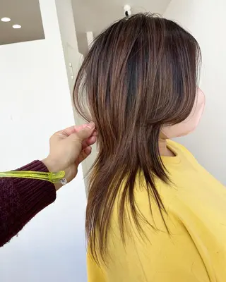 ロング ショート&ボブ井上 菜樹のヘアスタイル