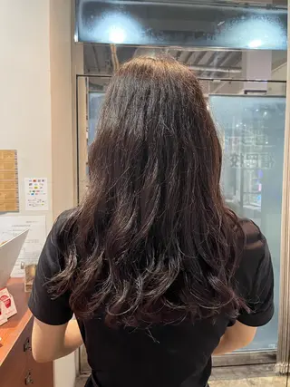 ロング 太田 渚遊のヘアスタイル