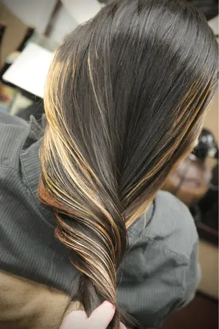 ロング カラー KAH所属・Koichi Satoのヘアスタイル