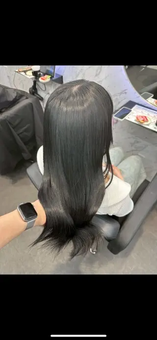 カラー hair salon dot.mooda所属・레온⋆✦ Leon 透明感✨️Colorのヘアスタイル