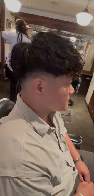 ショート BARBERSHOP DALIE所属・喜瀬 慎斗のヘアスタイル