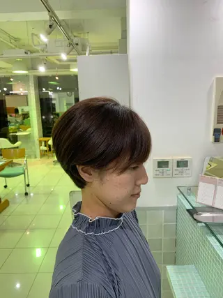 ショート マアムジー明大前店所属・佐藤 志陽のヘアスタイル