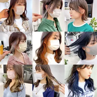 カラー ブリーチダブルカラー 【koide】のヘアスタイル