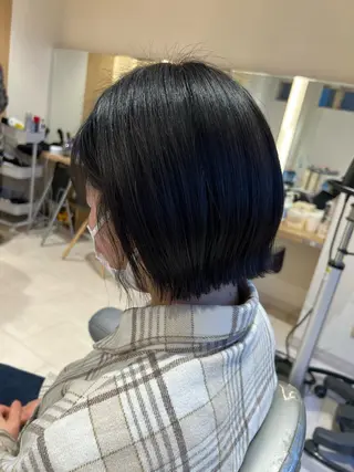 ミディアム 久永 菫のヘアスタイル