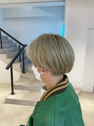 カラー メンズ 新宿【メンズパーマ】 塩澤太一のヘアスタイル