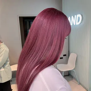 セミロング ケアブリーチ🌟 ♢WATARU♢のヘアスタイル