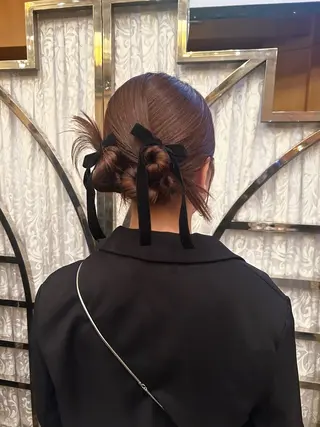 ヘアアレンジ ヘアセット/眉毛カッ ト/Nana〻のヘアスタイル