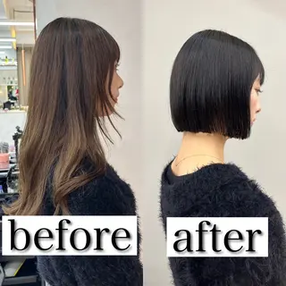 ショート カラー 池袋/似合わせ/縮毛 髪質改善【ugen】のヘアスタイル