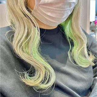 ロング カラー Haruka髪質改善 ヘアセット♡のヘアスタイル