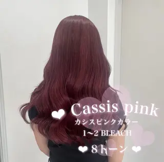 カラー girly❤︎暖色ヘ ア➰🎀HINANOのヘアスタイル