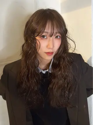 カラー maisonHALU /古吉かやのヘアスタイル