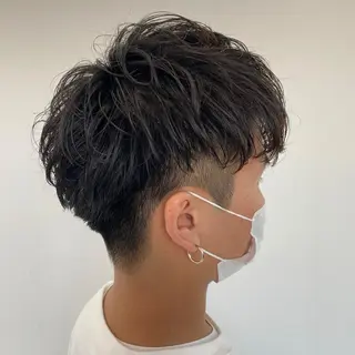 パーマ メンズ DEAN所属・向井 彩里のヘアスタイル