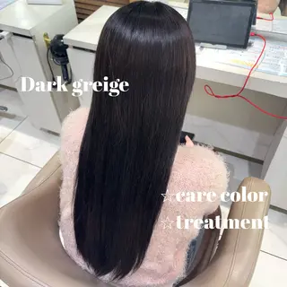 ロング カラー 渡邊楓果／髪質改善 ／カラーのヘアスタイル