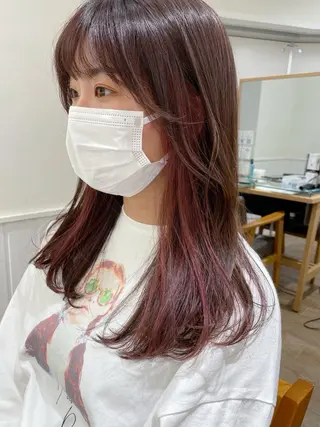 ロング カラー 🤎ベージュカラー 🐶メンズパーマのヘアスタイル