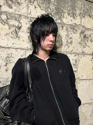 カラー メンズ デザインカラー⭐︎★ 🐆hyo🐆のヘアスタイル