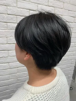 ショート 大木 華のヘアスタイル