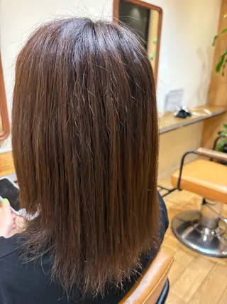 セミロング カラー おおはた　りゅう/ メンズカットのヘアスタイル