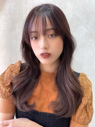 ロング 韓国レイヤー/ 髪質改善🤍芹奈のヘアスタイル