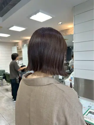 カラー ハイトーンカラー✨ 慶田玲和のヘアスタイル