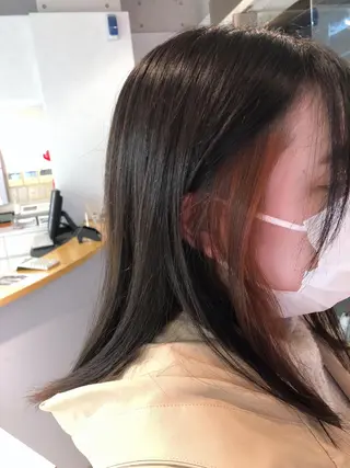 ロング 阿部 美咲のヘアスタイル