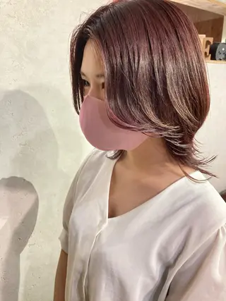 ミディアム カラー 🌸髪質改善特化🌸 店長　ゆうやのヘアスタイル