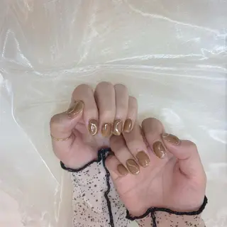 ネイル 𝕄𝕚𝕪𝕦🤍 自由が丘⌇パラジェルのネイルデザイン