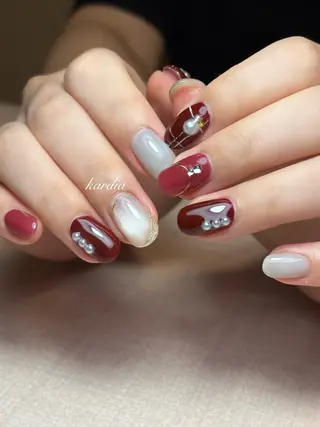 ネイル καρδιά -ｶﾙﾃﾞｨｱ-のネイルデザイン