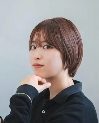 ショート 能登谷 泉稀のヘアスタイル