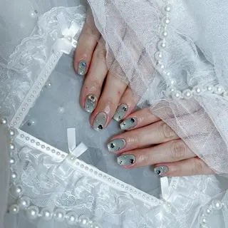 ネイル Yudia🩵 Yuiのネイルデザイン